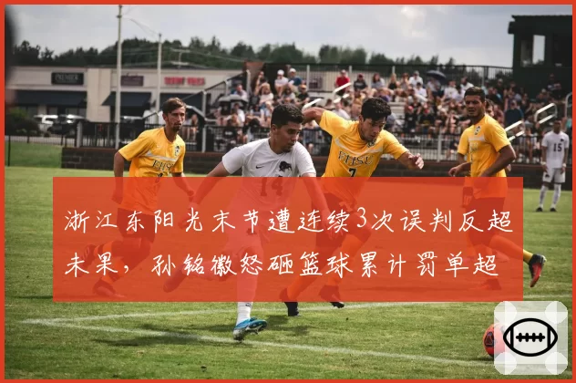 浙江东阳光末节遭连续3次误判反超未果，孙铭徽怒砸篮球累计罚单超15万元__br_